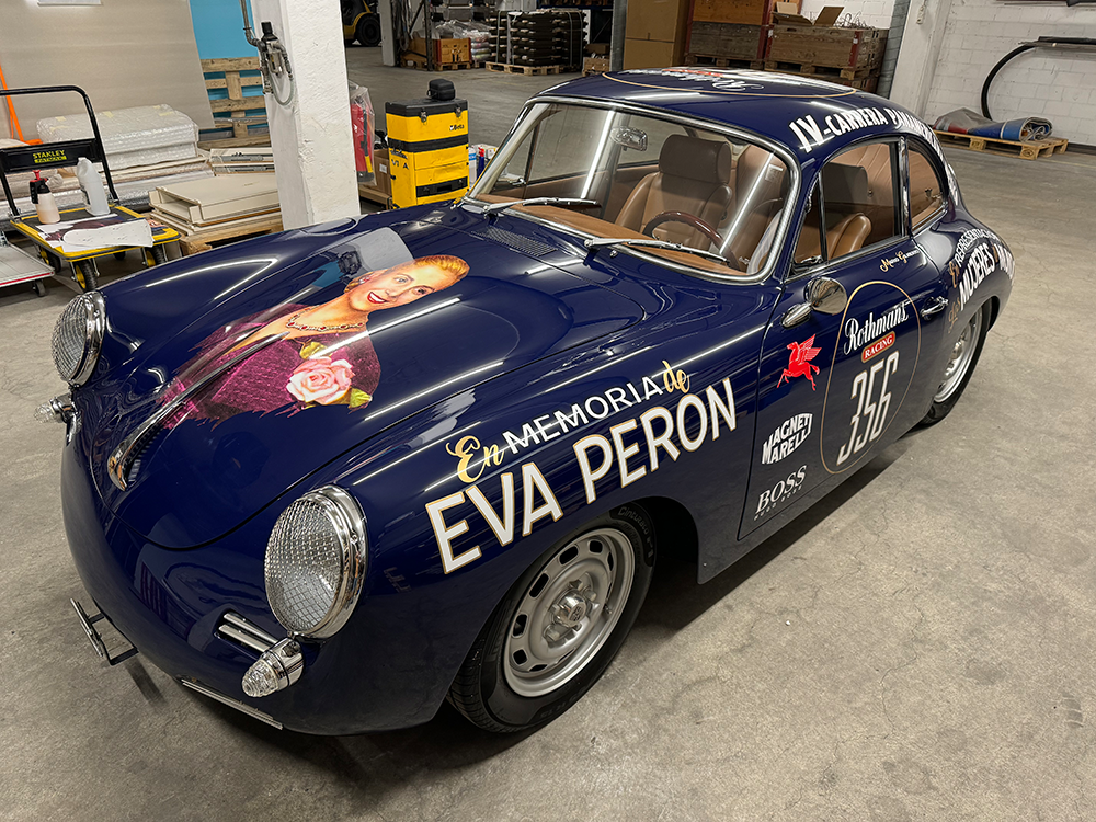 porsche 356 eva peron